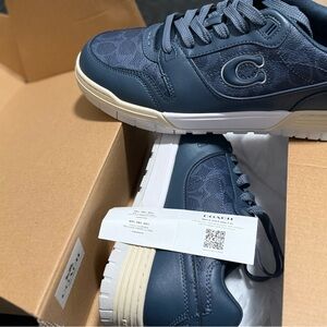 Original Coach Men's Dark Blue Sneakers